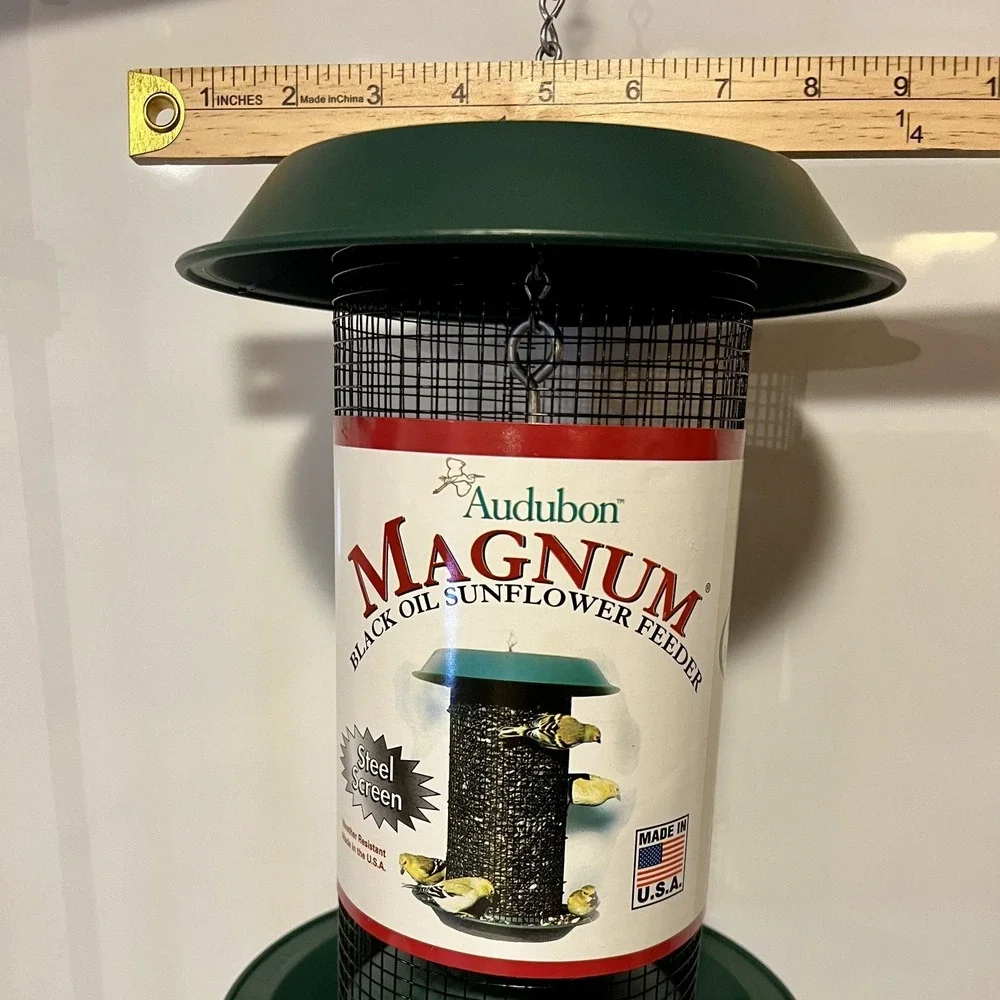Birdfeeder WOODLINK Audubon MAGNUM Black Oil Sunflower Feeder  - MAGAG1 - NEW!